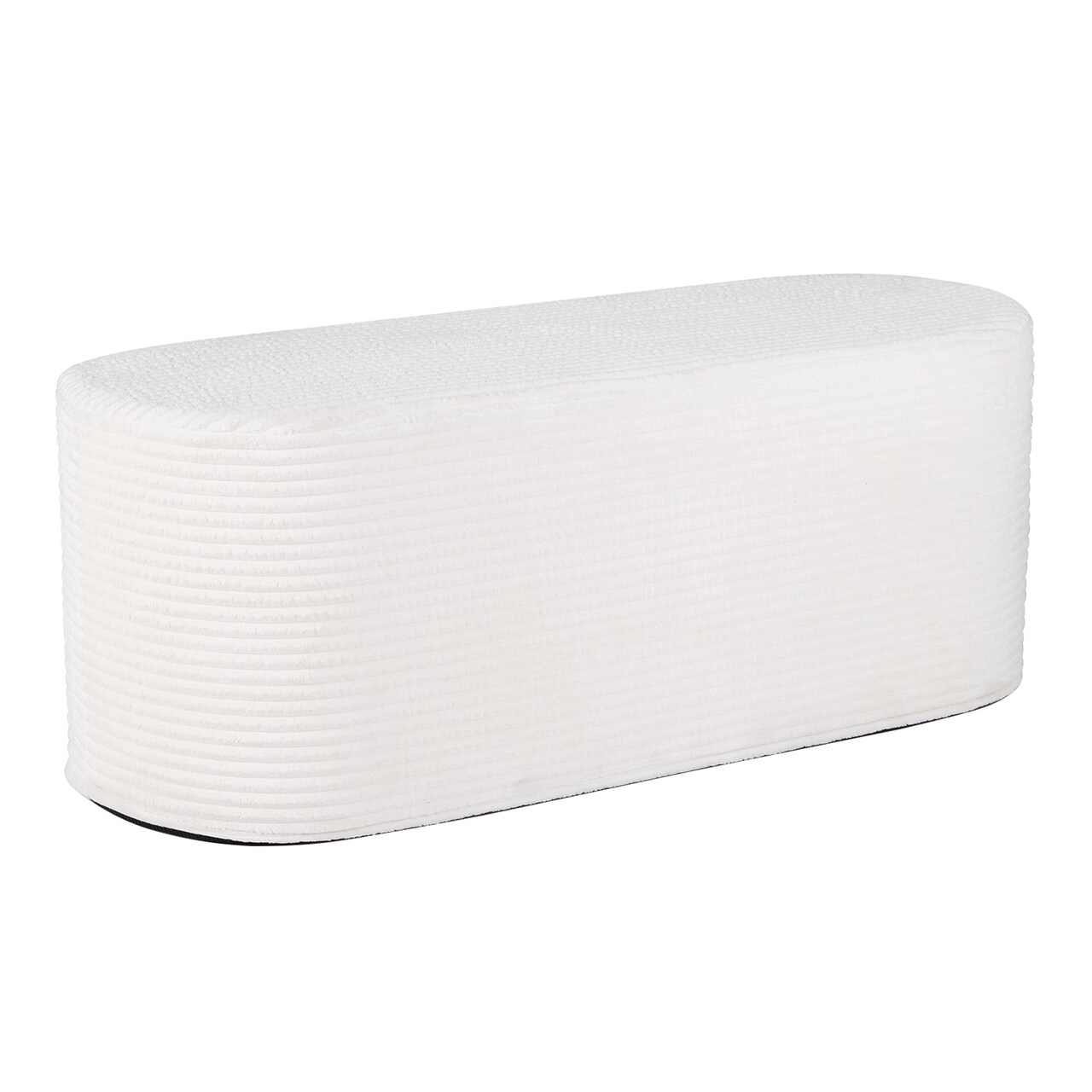 High-Density Sponge Ottoman Bench Stylish Upholstered Footrest